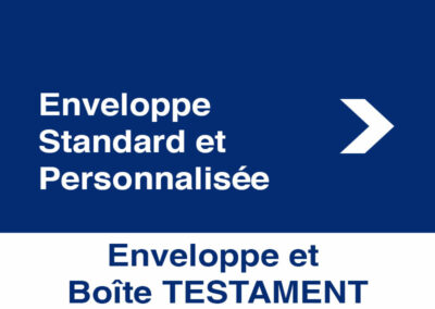 Enveloppe Standard et Personnalisée